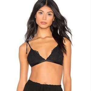 MILA BRALETTE black Free People NWT - S S3